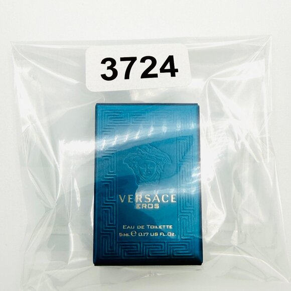 3724 VERSACE EROS MEN NEW HIGH END FRAGRANCE DELUXE SAMPLE - Picture 3 of 3